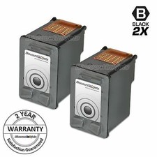 2pk C9351AN BLACK Ink Cartridge for HP 21 OfficeJet J3640 J3650 J5520 J5508 3680