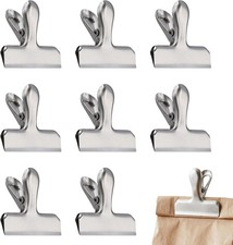 8 St&uuml;ck Edelstahlverschlussklammern ? 77mm Metallscharnier Clips f&uuml;r L
