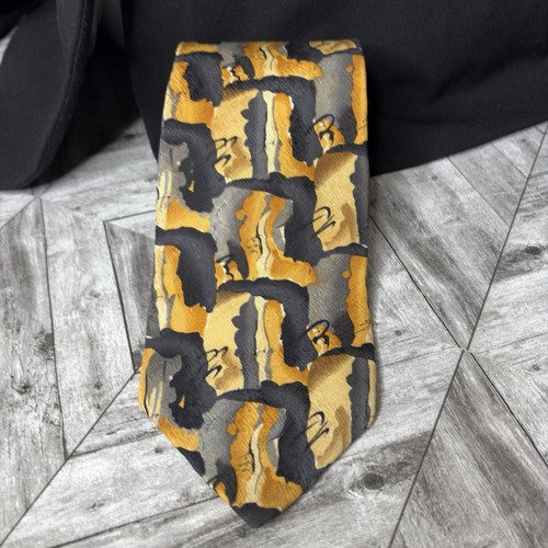 Jerry Garcia Men's Tie Necktie 100% Imported Silk Made in USA Classic Stylish - Picture 6 of 8