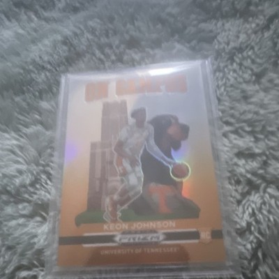 2021 Panini Prizm Draft Picks Keon Johnson On Campus Rookie Card