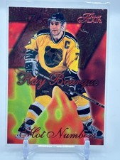 1996-97 Fleer Flair Ray Bourque #1 Hot Numbers Bruins
