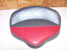 Cobra Boat Seat Casting Fishing Trolling Red & Gray Single Swivel Pedestal Bass