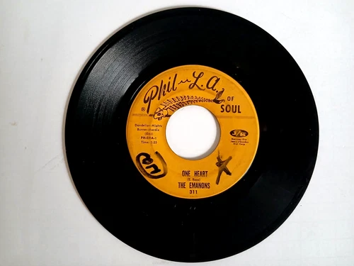 THE EMANONS ONE HEART / REAP WHAT YOU SOW PHIL L.A. OF SOUL 311 RARE 1968.