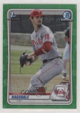 2020 Bowman Draft Chrome Green Refractor 89/99 Carson Ragsdale #BD-145 y8h