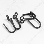 WW2 4x Tunic Belt Support Hooks Black Repro - Uniform Accessory - Military Gear