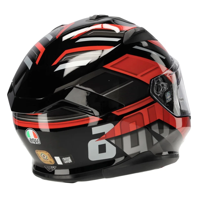 AGV K7 Taurax Black Red, photo 4 of 11