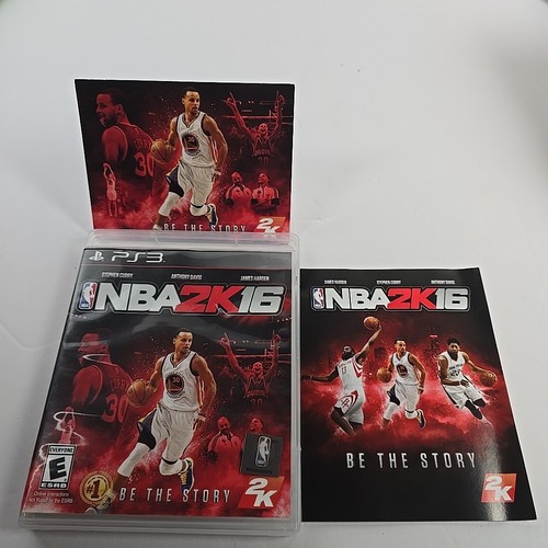 NBA 2K16 Sony PlayStation 3 - PS3 - Complete CIB Clean Disc Free Shipping