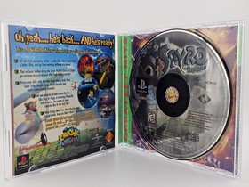 Sony Playstation 1 PS1 Spyro The Dragon CIB Cleaned & Tested