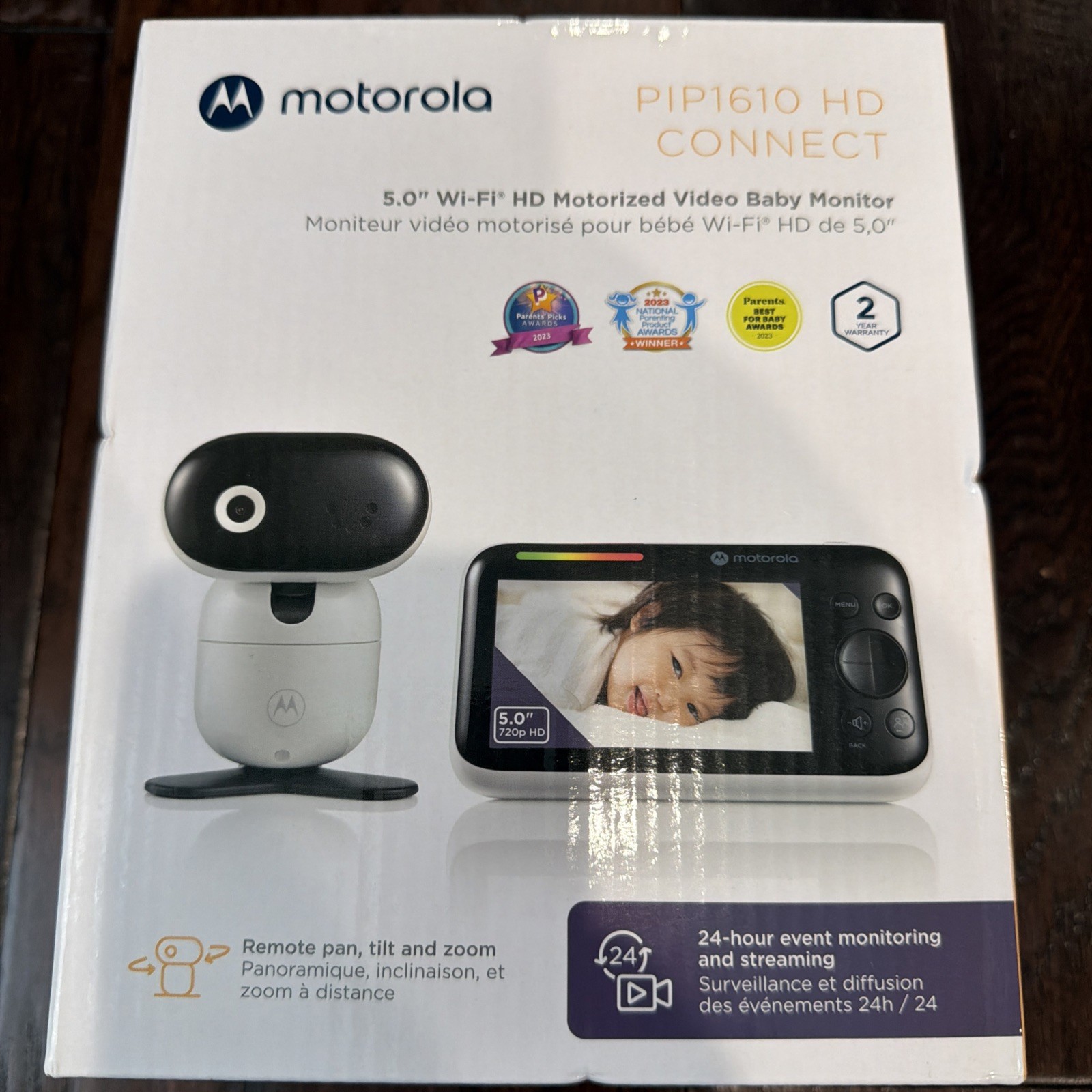Motorola PIP1610 Motorized Wi-Fi HD Baby Monitor