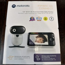 Motorola Baby Monitor Motorized Wifi HD Connect PIP1610 24 Hour - NEW SEALED BOX
