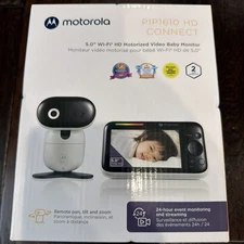 Motorola Baby Monitor Motorized Wifi HD Connect PIP1610 24 Hour - NEW SEALED BOX