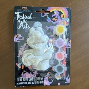 Disney Epcot Festival of the Arts 2023 Figment Paint Your Own Figurine Kit