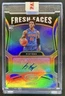 2020-21 Panini Certified Saddiq Bey Fresh Faces Signatures RC Gold Auto #/10