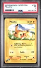 2002 POKEMON EXPEDITION #124 PIKACHU PSA 1
