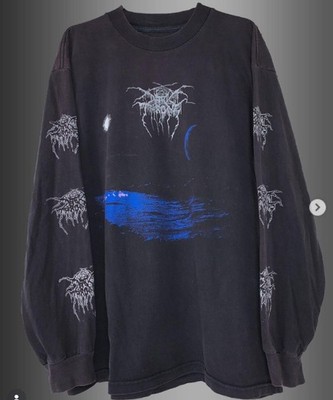 1994 DARKTHRONE Transilvanian Hunger Vintage Long Sleeves Shirt Reprint