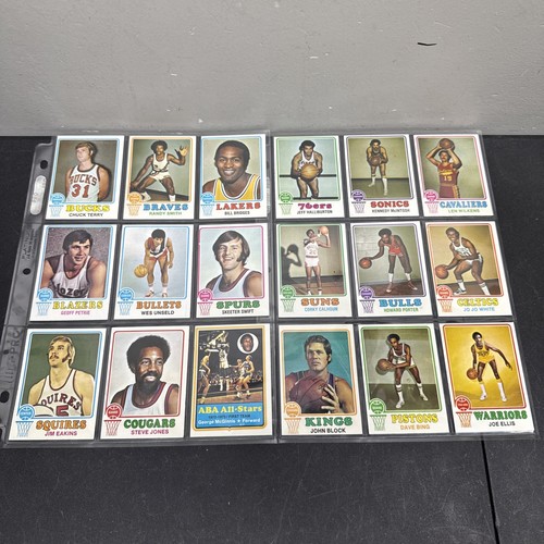1973-74 Topps Basketball Complete Set 1-264 McAdoo Rookie Kareem Erving Sharp!!! - Picture 11 of 24