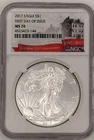 2017 American Silver Eagle $1 NGC MS-70 First Day of Issue