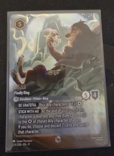 Scar - Finally King #239 Prices | Lorcana Fabled | Lorcana Cards