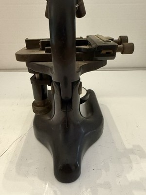 Antique Carl Zeiss Jena Microscope No.96059 w/ 10x 40x 90x
