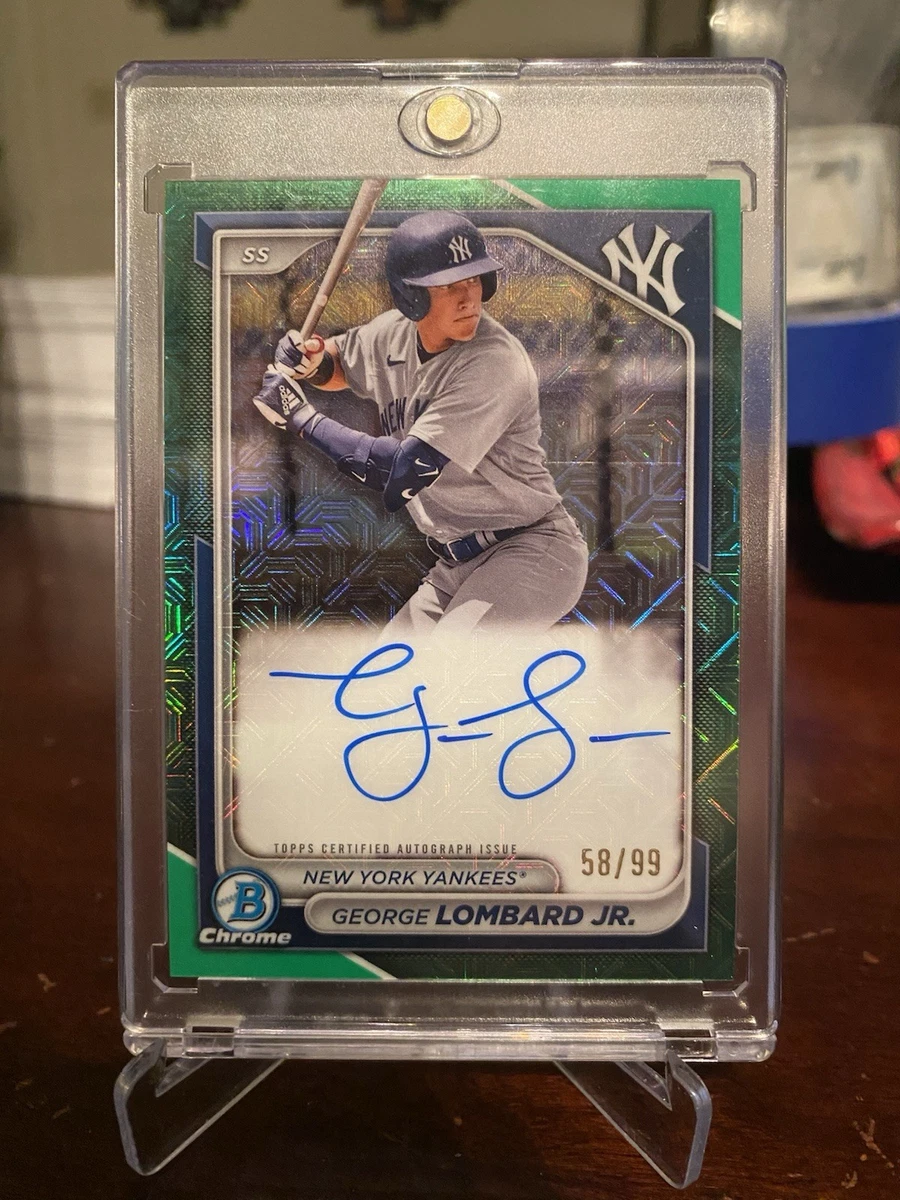 2024 Bowman - George Lombard Jr. #BMA-GL for sale | eBay