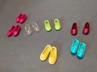 Vintage Barbie✨Skipper Francie Doll Flats Shoes Lot of 7 Pairs