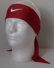 Nike Dri-Fit Head Tie 3.0 Adult Unisex Gym Red/White