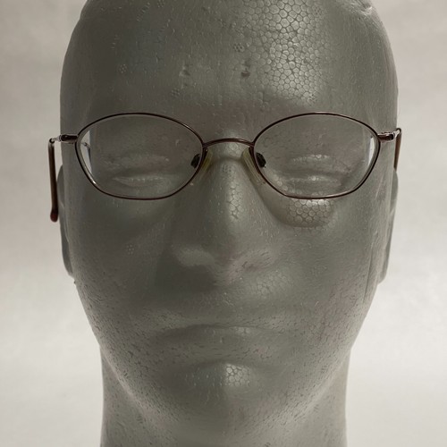 Elle Eyeglasses Rectangle Frames Only EL2587 Color PK 130MM Pink Metal