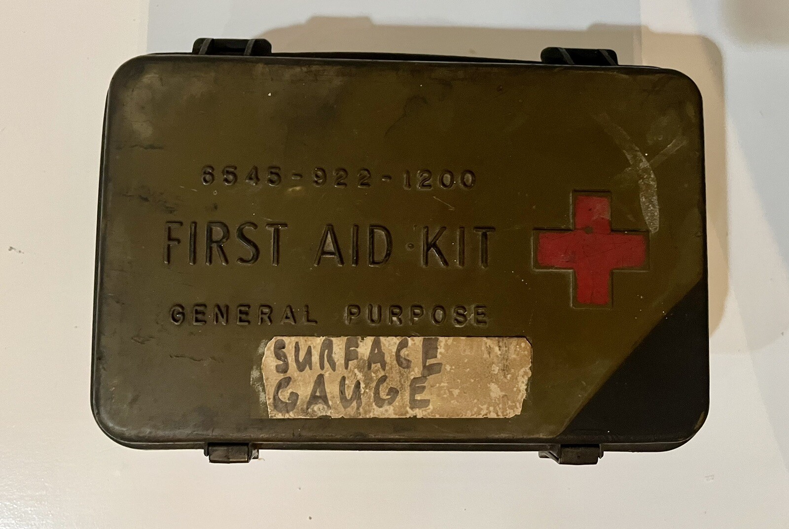 Plastic General Purpose First Aid Kit, 65459221200, Size A, Clip