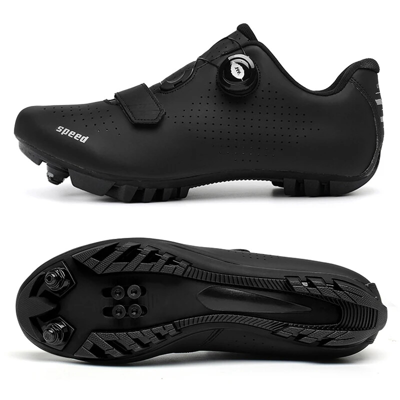 Road Bicycle Shoes Men's Cycling Sneaker MTB Dirt Speed Flat