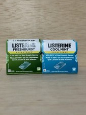 4- LISTERINE FRESHBURST POCKETPAKS KILLS 99 BAD BREATH GERMS  4-COOL MINT