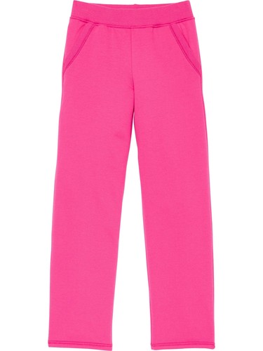 Hanes Girl's Sweatpants With Pockets Size Medium 7/8 Open Leg Choose Colors, Qty - Picture 4 of 5