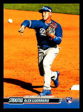 2014 Stadium Club Rainbow Foil Alex Guerrero RC