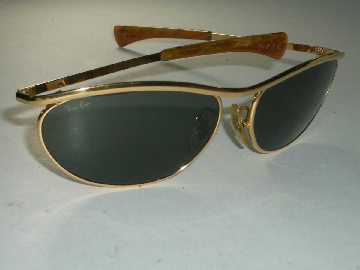 60mm VINTAGE B&L RAY BAN W1974 GP ARISTA SLEEK OLYMPIAN IV 60mm VINTAGE B&L RAY BAN W1974 GP ARISTA SLEEK OLYMPIAN IV