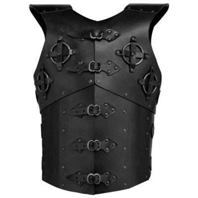 Leder Cosplay Rüstung Mittelalter Ritter Kostüm Wikinger Lerp Rüstung
