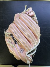 Franklin Kids Baseball Glove RTP Series, Left 9.5  4609 , Youth Baseball, Pink
