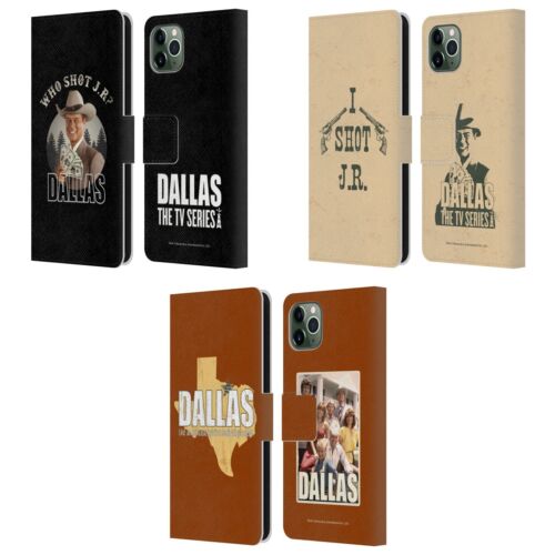 DALLAS: TELEVISION SERIES GRAPHICS LEATHER BOOK CASE FOR APPLE iPHONE PHONES - 第 1/9 張圖片