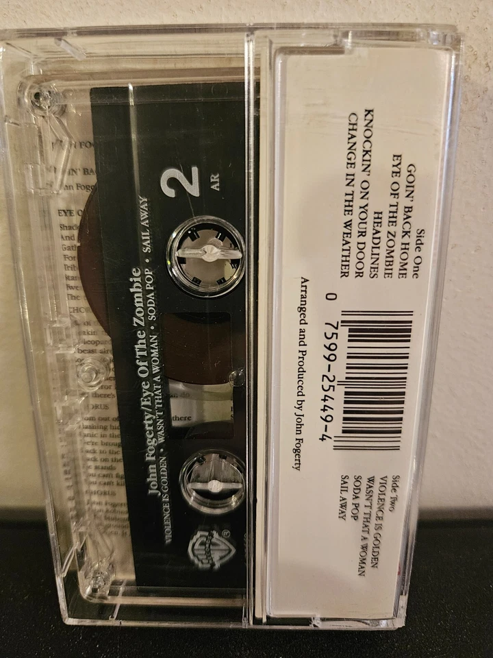 ДЖОН ФОГЕРТИ Глаз Зомби 1986 КАССЕТНАЯ ЛЕНТА CREEDENCE CLEARWATER REVIVAL - Изображение 3 из 4