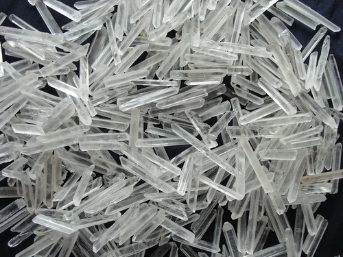 50g Lot Tibet Natural Clear Quartz Crystal Points Terminated Wand Specimen - Picture 3 of 7