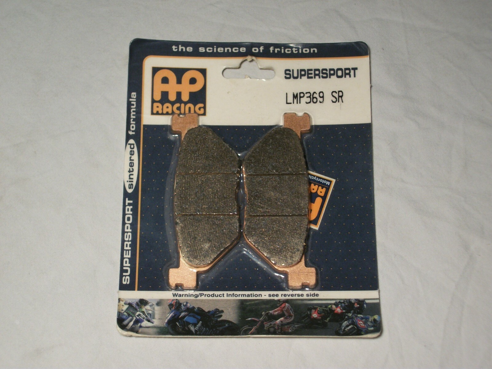 Plaquette de frein AP Racing LMP369 SR pour balades sereines en Hyosung 650 et Yamaha