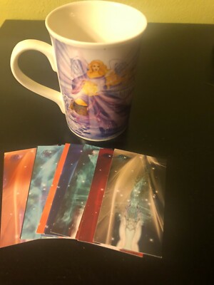Angel Mug with Angel Reading Cards | eBay