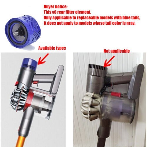 2x Pre & Post HEPA Filter For Dyson V8 V7 Animal Absolute Vacuum Replacement New - Picture 4 of 13