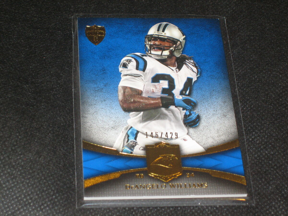 DEANGELO WILLIAMS PANTHERS LEGEND GENUINE AUTHENTIC NFL DEANGELO WILLIAMS PANTHERS LEGEND GENUINE AUTHENTIC NFL