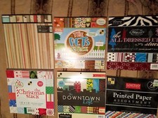 Lot Of 6 Scrapbook Packets hundreds of themed pages