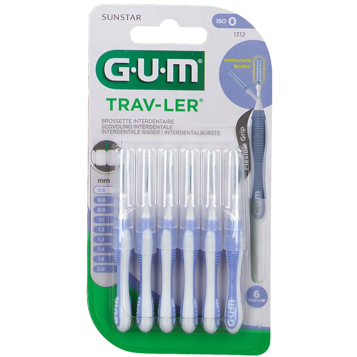 GUM TRAV-LER 0,6 SCOV PRO 1312 - Immagine 2