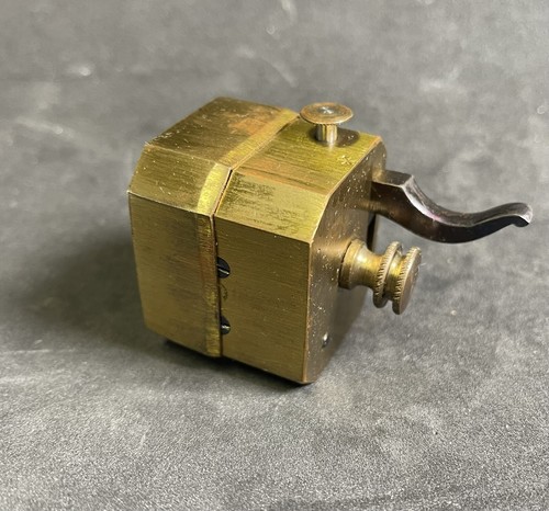 Brass scarificator, with 12 lancets. Blood Letting. With Box! 1900's - Picture 6 of 6