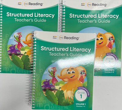 1st Grade 1 Into Reading Structured Literacy Teacher Guide Set 2023
