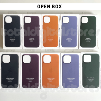 Ad19)Apple iPhone 13 mini レザーケース MagSafe Apple Leather iPhone 13 Case MagSafe Cover Genuine for 13 Pro Mini