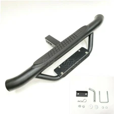 Guard Black Drop Step For 2" Receiver Truck Heavy Duty Steel Tow Hitch Step Bar