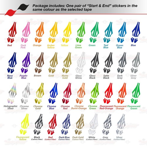 RED 1/2" 12mm Roll PIN STRIPE Car PinStriping Trim Line TAPE Decal Vinyl Sticker - Bild 7 von 12