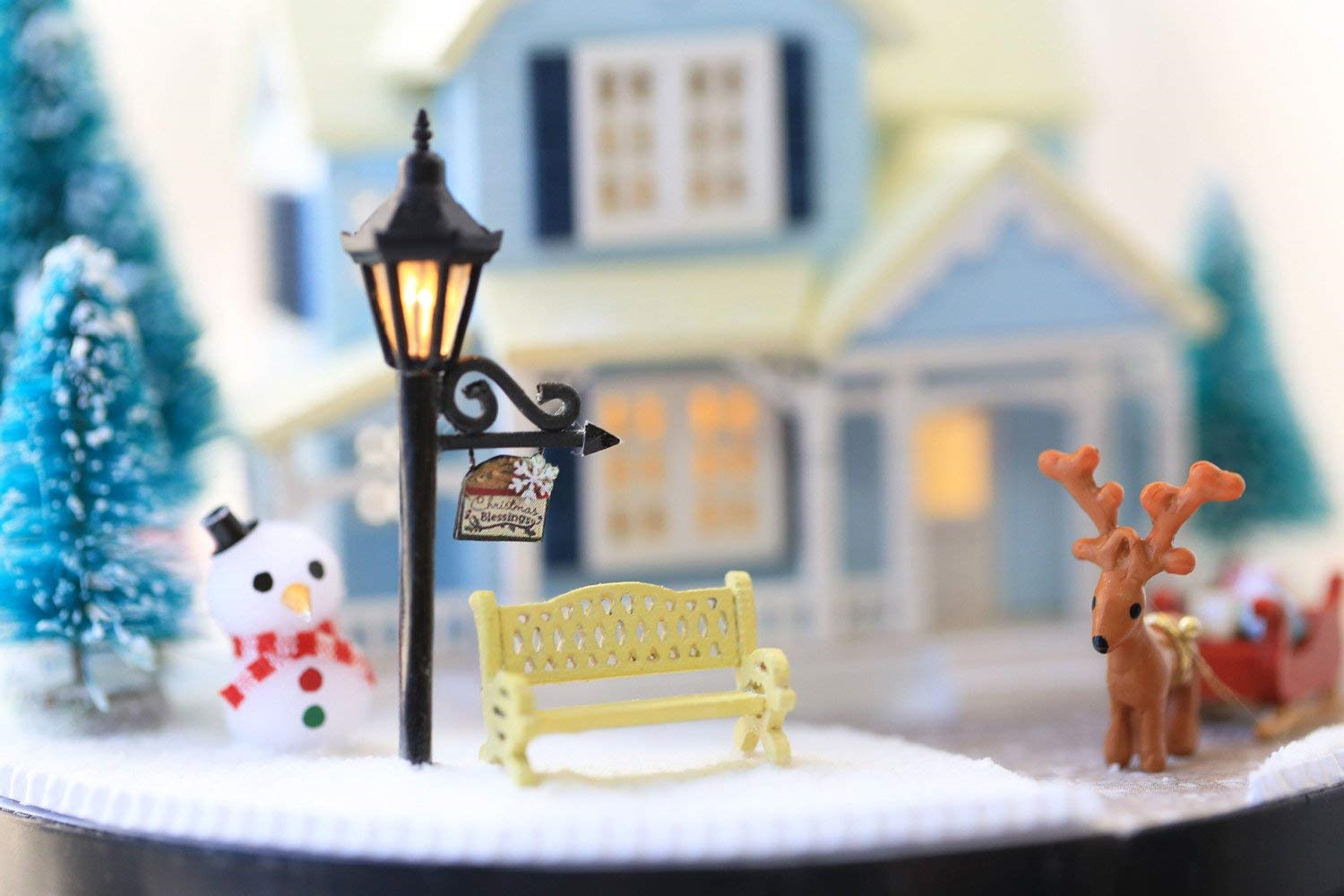 flever dollhouse miniature diy house kit